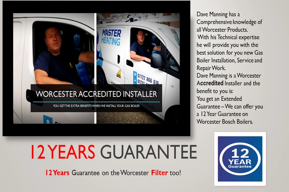 call Dave Manning for your gas boiler installation